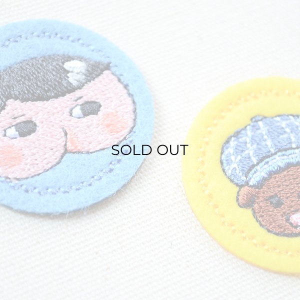 画像2: ワッペン おしりたんてい(2枚組) (2)