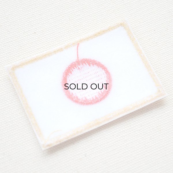 画像3: ワッペン 日本国旗(日の丸) 金縁 (3)