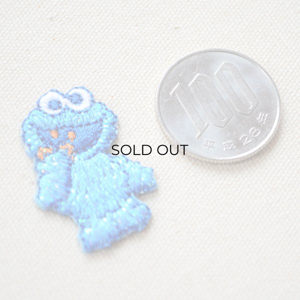 画像2: ワッペン セサミストリート クッキーモンスター/Cookie Monster (2)