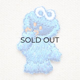 ワッペン セサミストリート クッキーモンスター/Cookie Monster