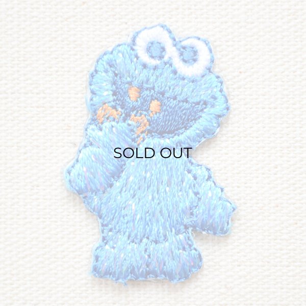 画像1: ワッペン セサミストリート クッキーモンスター/Cookie Monster (1)