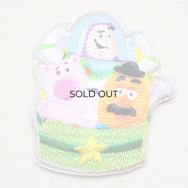 画像1: シールワッペン トイストーリー トリオ (1)