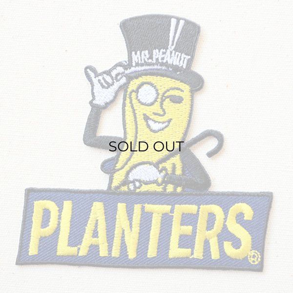 画像1: ワッペン ミスターピーナッ/Mr.Peanut PLANTERS (1)