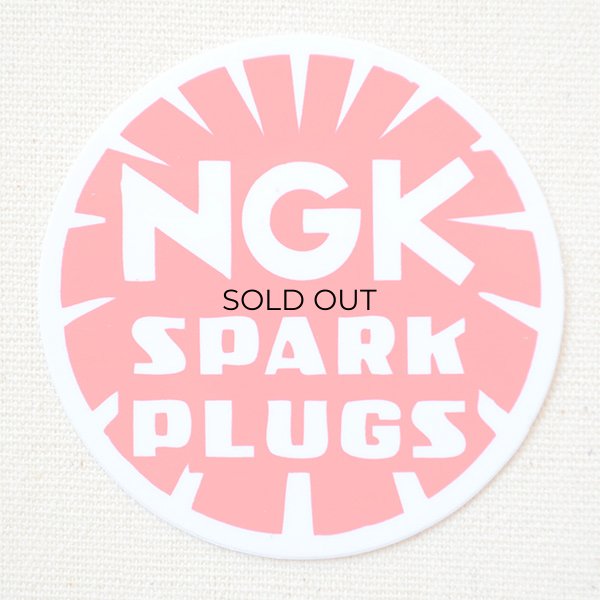 画像1: ステッカー/シール NGKスパークプラグス (1)