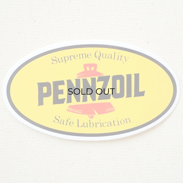 画像1: ステッカー/シール ペンズオイル Pennzoil (1)