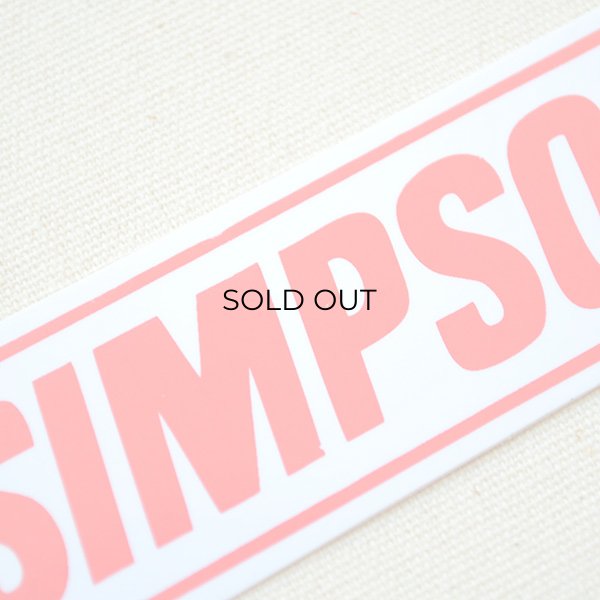 画像2: ステッカー/シール シンプソン Simpson (2)