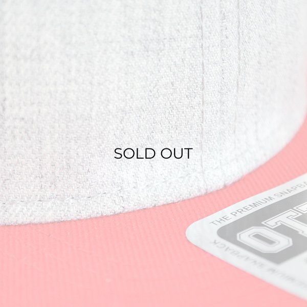 画像3: 帽子/キャップ オットー Otto フラットバイザー ヘザーウールブレンド(レッド×ヘザーグレー) *メール便不可 (3)