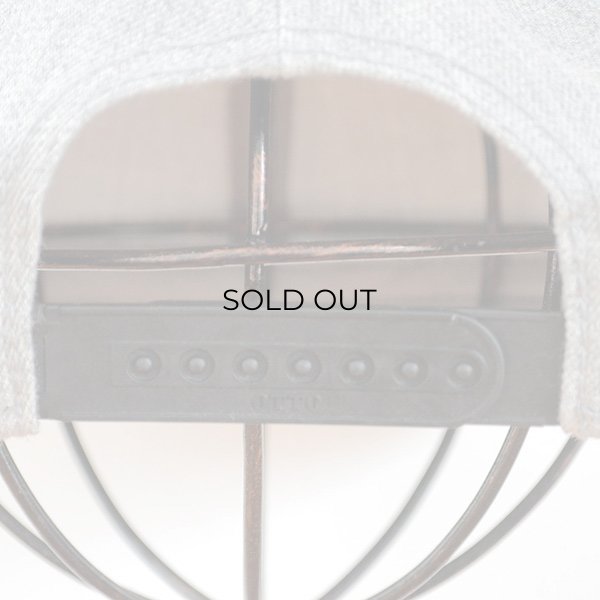 画像5: 帽子/キャップ オットー Otto フラットバイザー ヘザーウールブレンド(ブラック×ヘザーグレー) *メール便不可 (5)