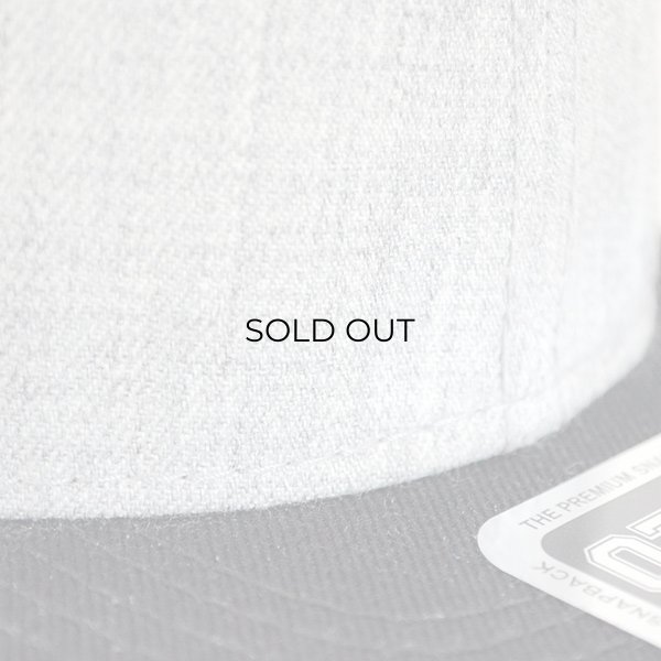 画像3: 帽子/キャップ オットー Otto フラットバイザー ヘザーウールブレンド(ブラック×ヘザーグレー) *メール便不可 (3)