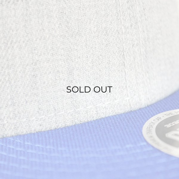 画像3: 帽子/キャップ オットー Otto フラットバイザー ヘザーウールブレンド(ロイヤルブルー×ヘザーグレー) *メール便不可 (3)