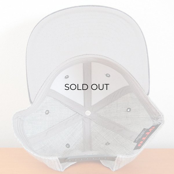 画像6: 帽子/キャップ オットー Otto フラットバイザー ヘザーウールブレンド(ヘザーブラックー×ヘザーグレー) *メール便不可 (6)