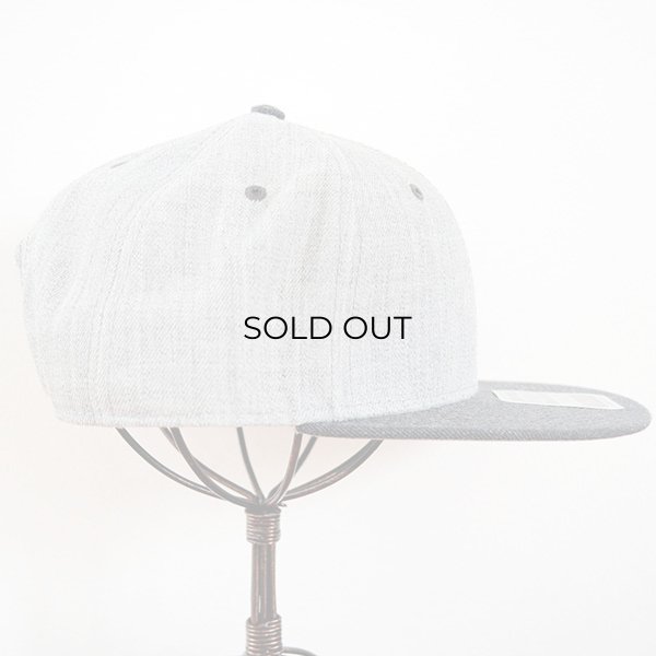 画像4: 帽子/キャップ オットー Otto フラットバイザー ヘザーウールブレンド(ヘザーブラックー×ヘザーグレー) *メール便不可 (4)