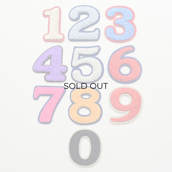 画像5: シニールワッペン 7(ピンク/ネイビー) (5)