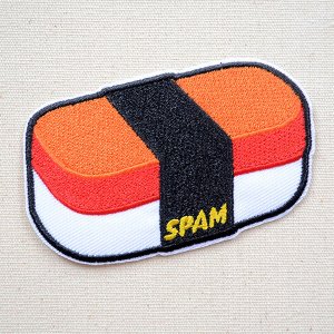 画像1: ワッペン スパム/SPAM すし