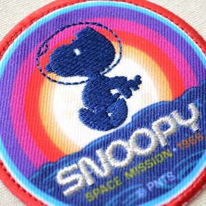 画像2: シールワッペン スヌーピー SPACE mission Misson to Mars (S02Y2438)