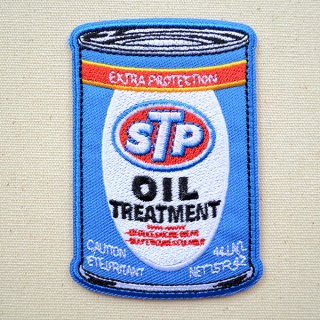 ワッペン STP オイル缶 | ワッペン・アップリケ・ステッカー・バッジ ワッペン STP オイル缶 | ワッペン・アップリケ・ステッカー・バッジ