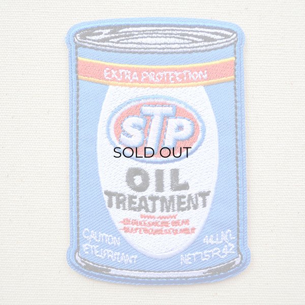画像1: ワッペン STP オイル缶 (1)