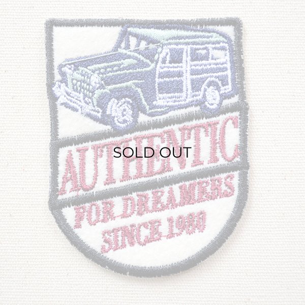 画像1: アウトドアワッペン AUTHENTTC(四駆車) (1)