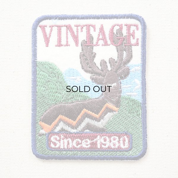 画像1: アウトドアワッペン VINTAGE(シカ) (1)