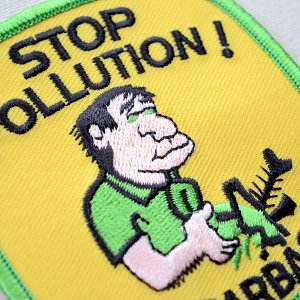 画像2: アメリカンワッペン STOP POLLUTION