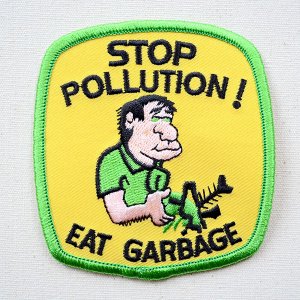 画像1: アメリカンワッペン STOP POLLUTION