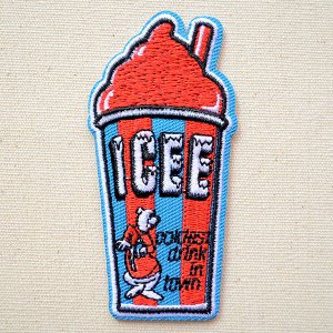 画像1: ロゴワッペン ICEE カップ(レッド)