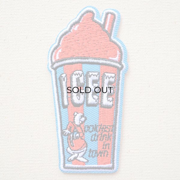画像1: ロゴワッペン ICEE カップ(レッド) (1)