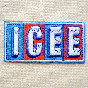 画像1: ロゴワッペン ICEE アイシー