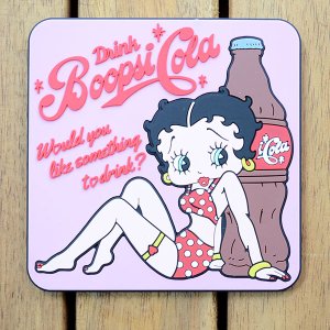 画像1: ラバーコースター ベティブープ Betty Boop(ドリンク)