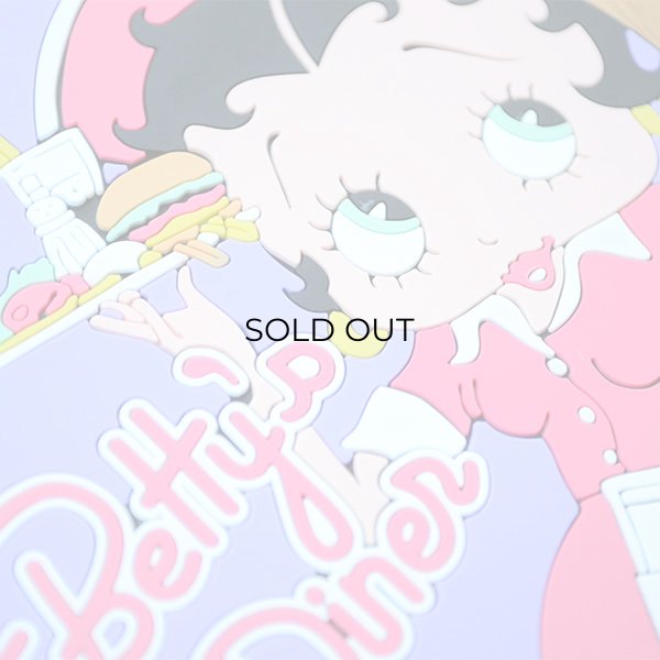 画像2: ラバーコースター ベティブープ Betty Boop(ダイナー/パープル) (2)