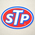 画像1: ステッカー/シール STP(ブルーフレーム) (1)