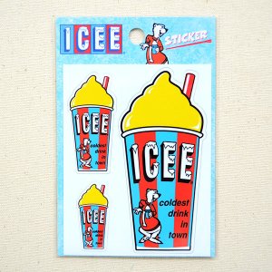 画像3: ステッカー/シール ICEE CUP(イエロー)