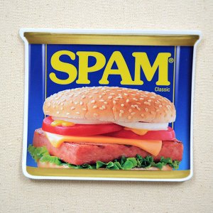 画像1: ステッカー/シール スパム SPAM 缶