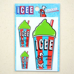 画像3: ステッカー/シール ICEE CUP(グリーン)