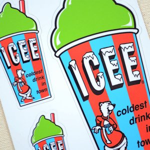 画像2: ステッカー/シール ICEE CUP(グリーン)