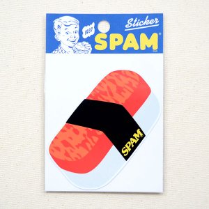 画像3: ステッカー/シール スパム SPAM スシ