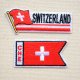 ワッペン スイス国旗 フラッグ