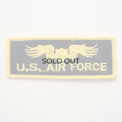 ミリタリーワッペン U.S.Air Force エアフォース (イエロー/ブラック