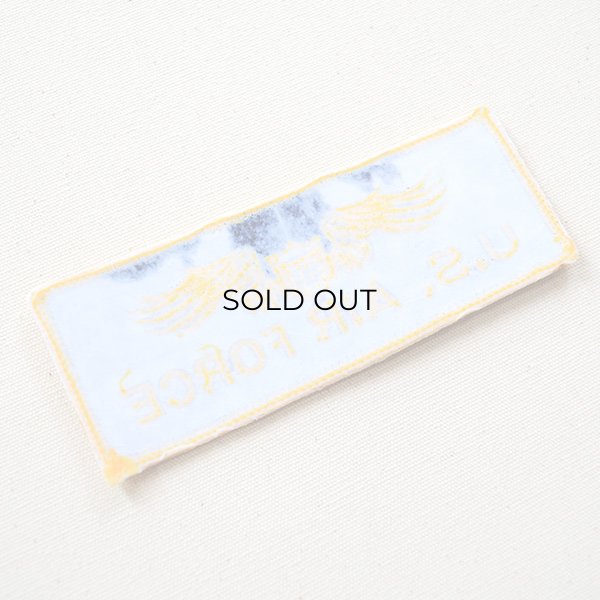 画像3: ミリタリーワッペン U.S.Air Force エアフォース (イエロー/ブラック) (3)