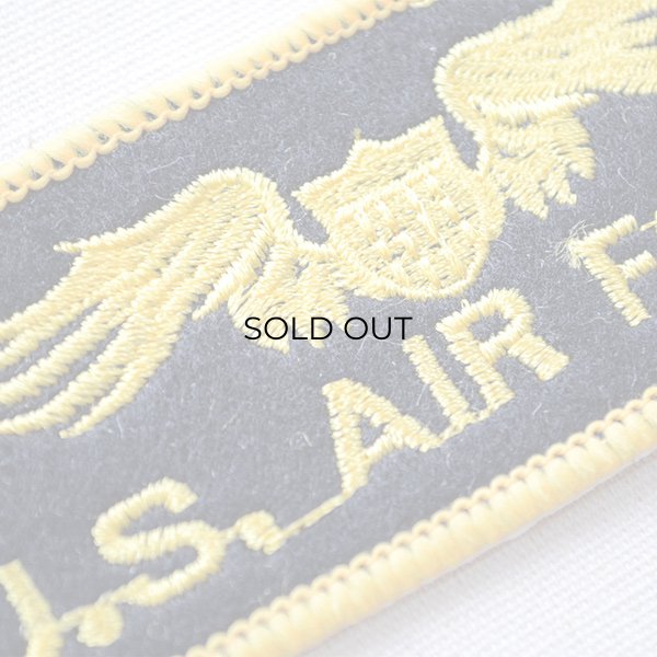 画像2: ミリタリーワッペン U.S.Air Force エアフォース (イエロー/ブラック) (2)