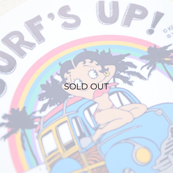 画像2: ステッカー/シール ベティブープ Betty Boop(SURF'S UP) (2)