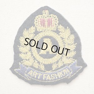 画像1: エンブレムワッペン Art Fashion アートファッション (S) タテ6.7cm×ヨコ6.6cm