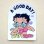 画像1: ステッカー/シール ベティブープ Betty Boop(A GOOD DAY) (1)