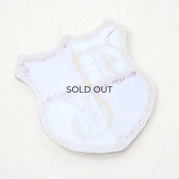 画像3: エンブレムワッペン レッド/ブラック タテ5.6cm×ヨコ5.2cm (3)