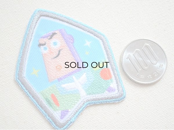 画像2: シールワッペン トイストーリー4(バズ) (2)