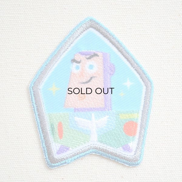 画像1: シールワッペン トイストーリー4(バズ) (1)