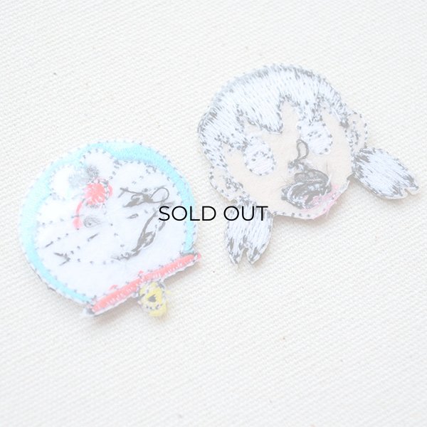 画像3: シールワッペン ドラえもん&しずかちゃん (3)