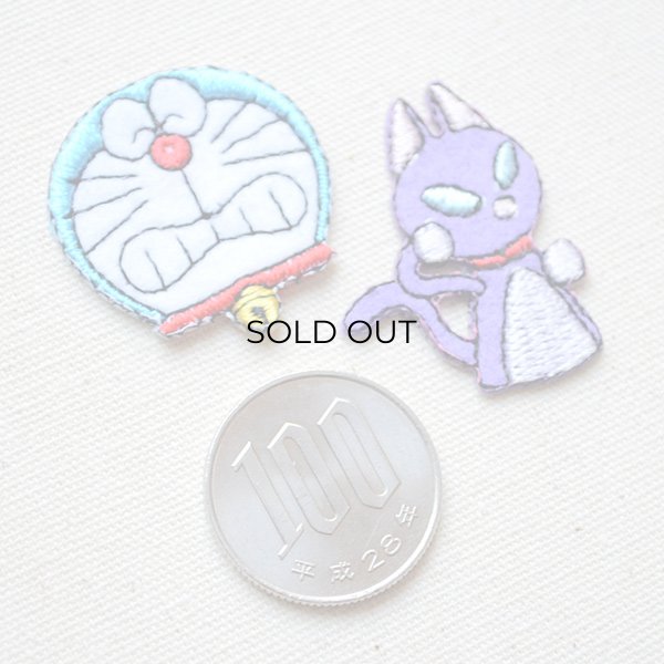 画像2: シールワッペン ドラえもん&カムカムキャット (2)