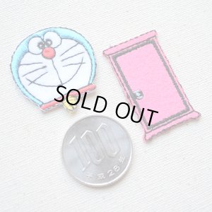 画像2: シールワッペン ドラえもん&どこでもドア