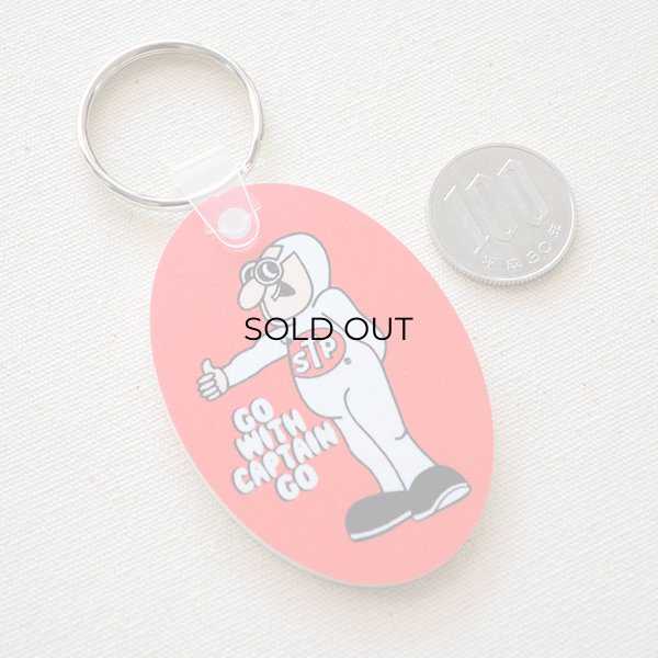 画像3: ラバーキーチェーン STP(キャプテン/レッド) (3)